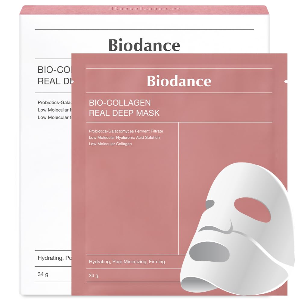 Biodance™ - Mascarilla de Colágeno - La Mas Viral del Mercado 😍Pack de 4 Mascarillas😍