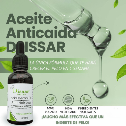 ACEITE ANTICAÍDA Y CRECIMIENTO CAPILAR + SHAMPOO DE REGALO😍🎁