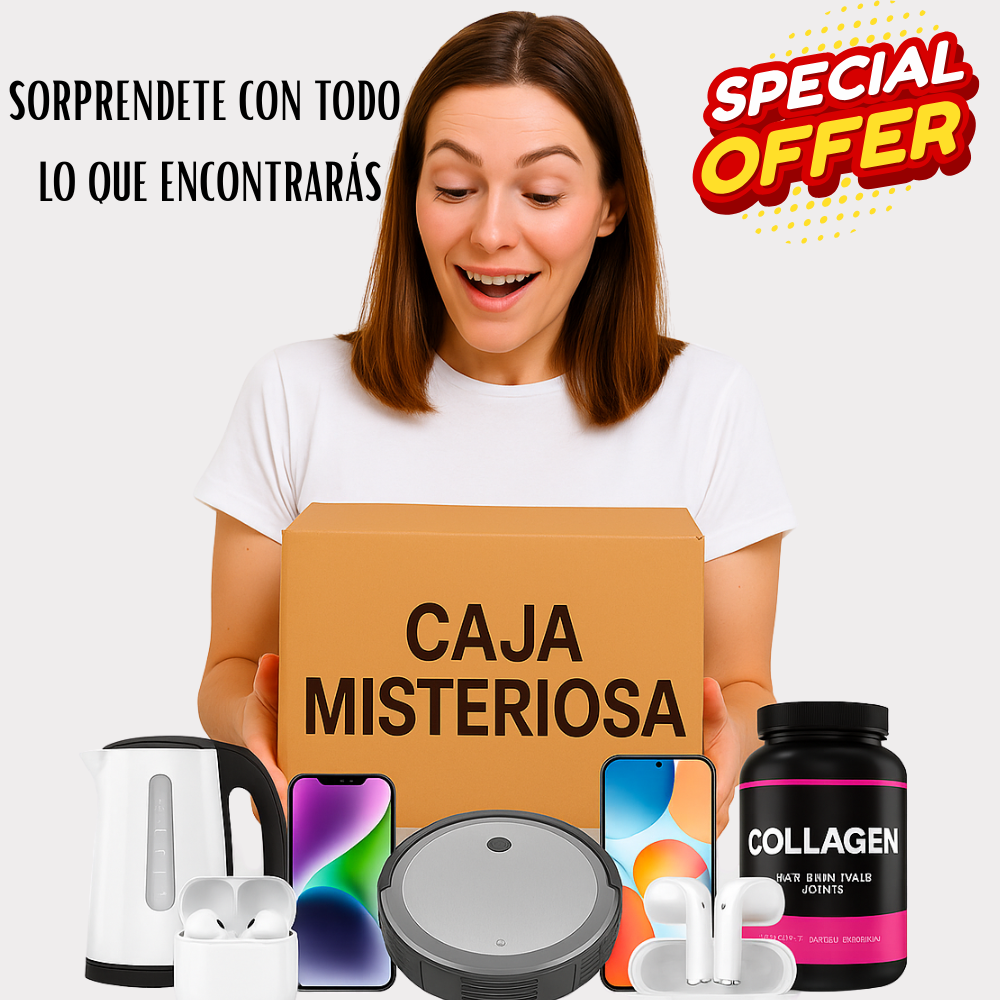 Caja Misteriosa Pro 2025 - SORPRENDETE CON TODO LO QUE LLEVA DENTRO😱
