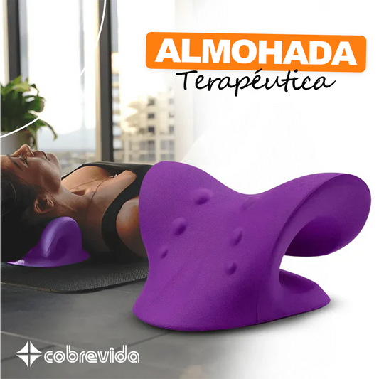 Almohada Cervical Terapéutica Cobrevida® - ALIVIO EN SOLO 10 MINUTOS😱