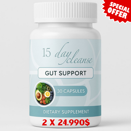 Day Cleanse™ 30 Capsulas - DESINTOXICA TU CUERPO NATURALMENTE 🍃