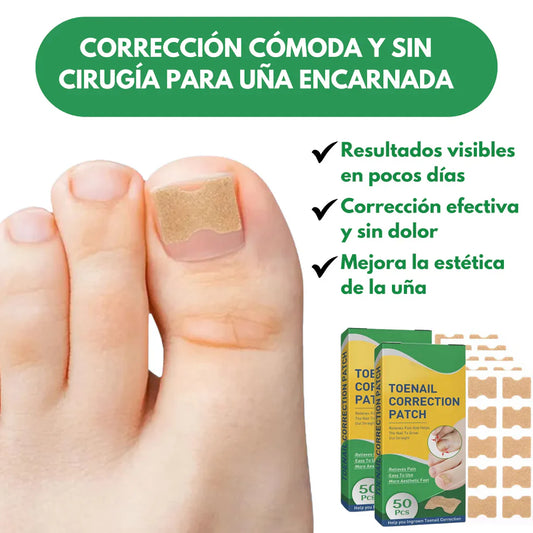 PEDICARE® - Parches Correctores de Uñas Encarnadas - ¡DILE ADIÓS AL DOLOR!
