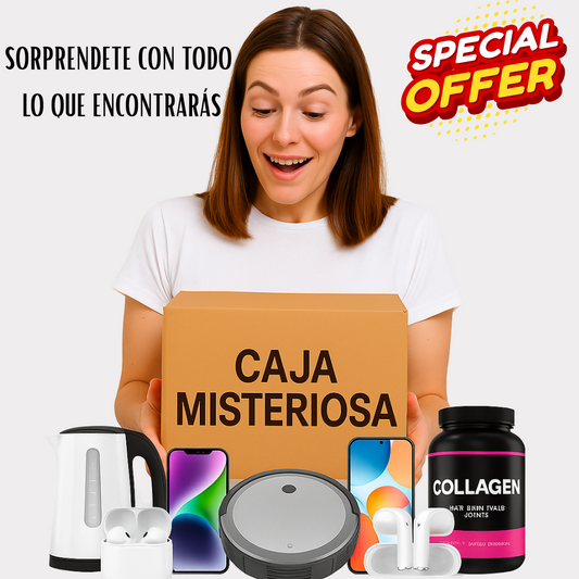 Caja Misteriosa Pro 2025 - SORPRENDETE CON TODO LO QUE LLEVA DENTRO😱